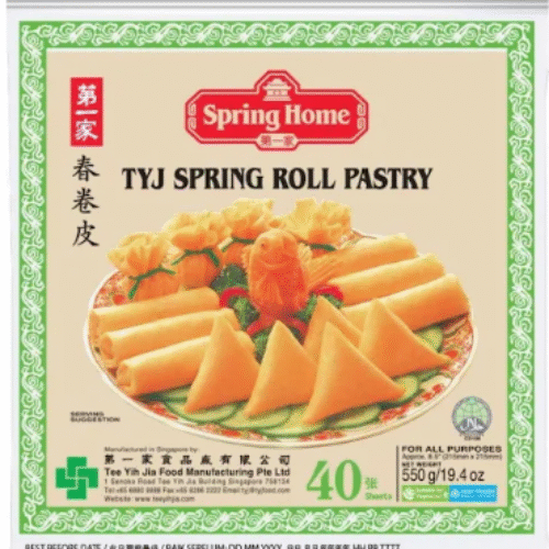 TYJ SPRING ROLLS SHEETS- 40 SHEET