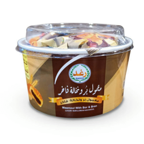 RAGHD MAAMOUL WITH BOR&BRAN 400g  (معمول بر و نخاله فاخر )