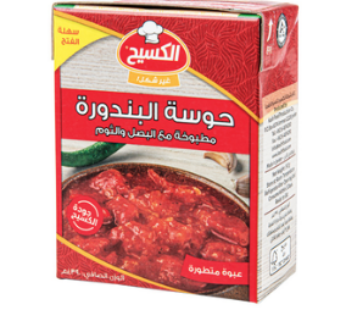 KASIH CHOPPED TOMATOES WITH ONIONS AND GARLIC-390g
