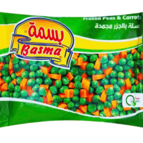 BASMA FROZEN PEAS & CARROTS-400G