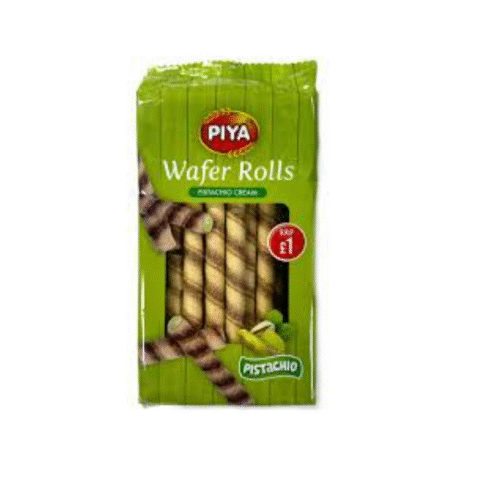 PIYA WAFER ROLLS PISTACHIO- 140g