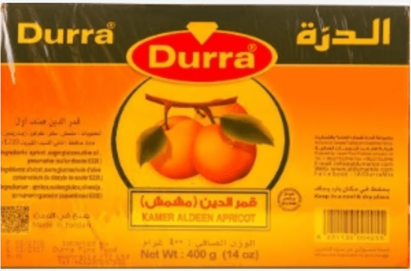DURRA DRIED APRICOT PASTE-400G