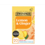 Twinings LEMON & GINGER -20 TEA BAGS
