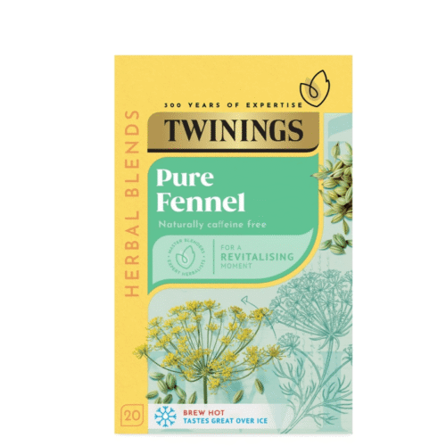 TWININGS PURE FENNEL-20 TEA BAGS