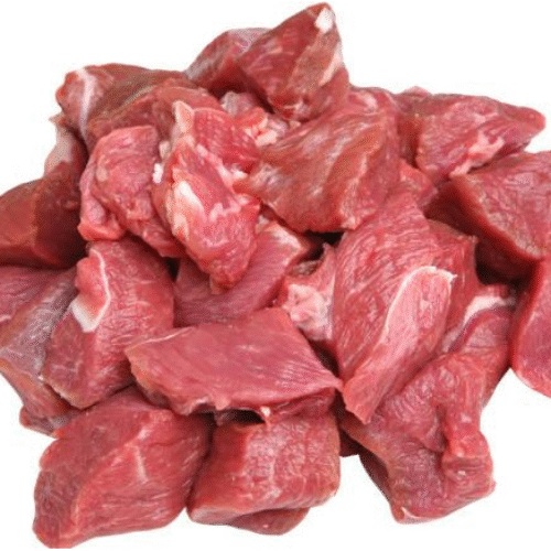 ROSE VEAL CUBES 2kg (ON OFFER)