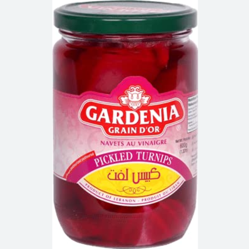 GARDENIA PICKLED TURNIPS -454g